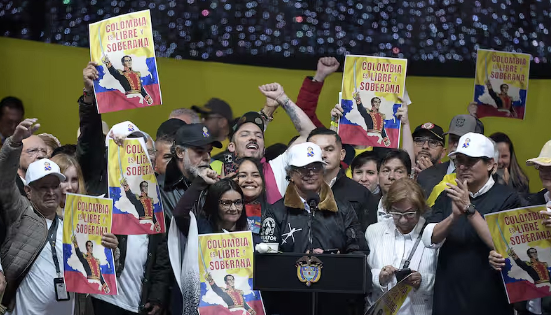 Colombia se moviliza: El presidente Gustavo Petro convoca a marchas en defensa del salario mínimo
